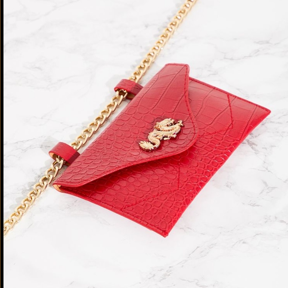 Pretty Little Things Red Fanny Pack